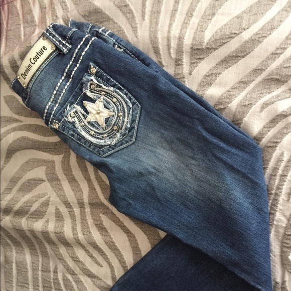 🆕Denim Couture Capris 👖 - Picture 4 of 7